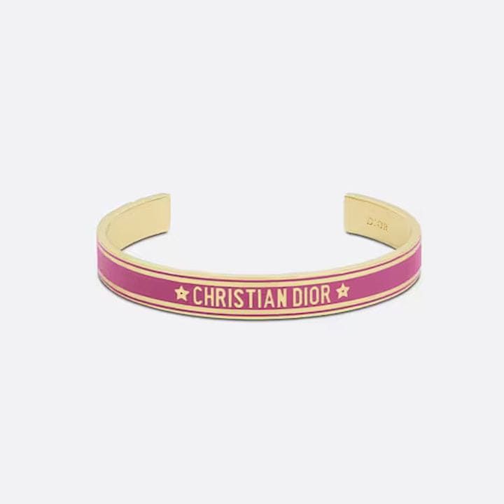 Pink Christian Dior Bangle