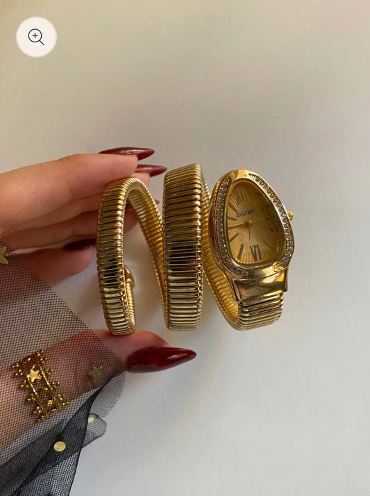 Gold Bulgari Watch