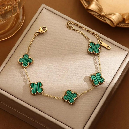 Green van cleef bracelet