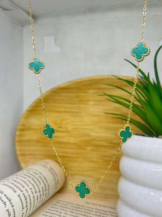 Green Van Clief Necklace