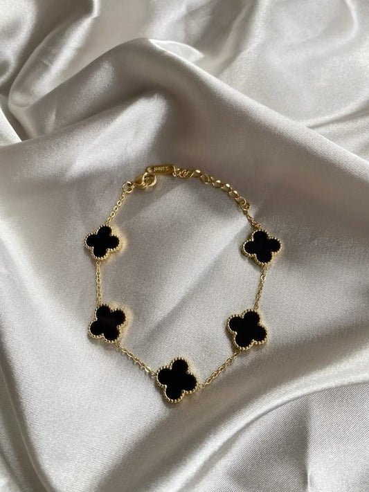 Black van cleef bracelet