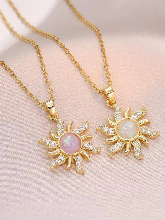 Sun necklace