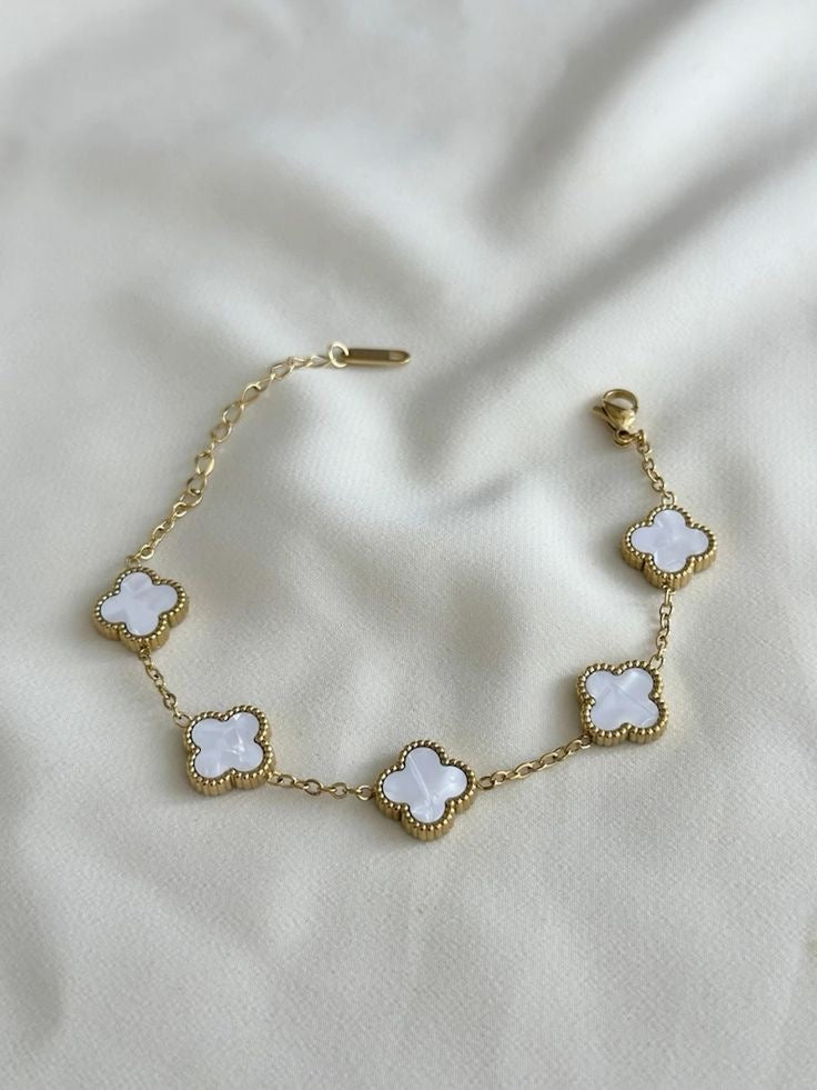 White van cleef bracelet