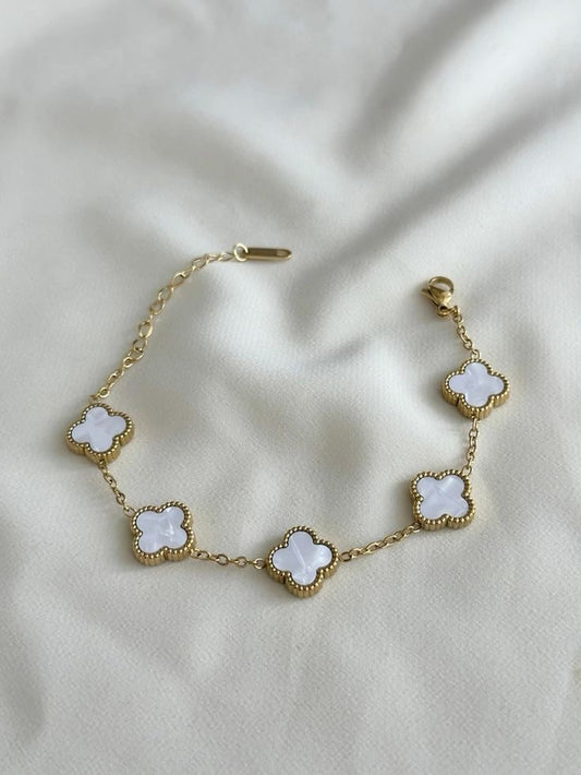 White van cleef bracelet