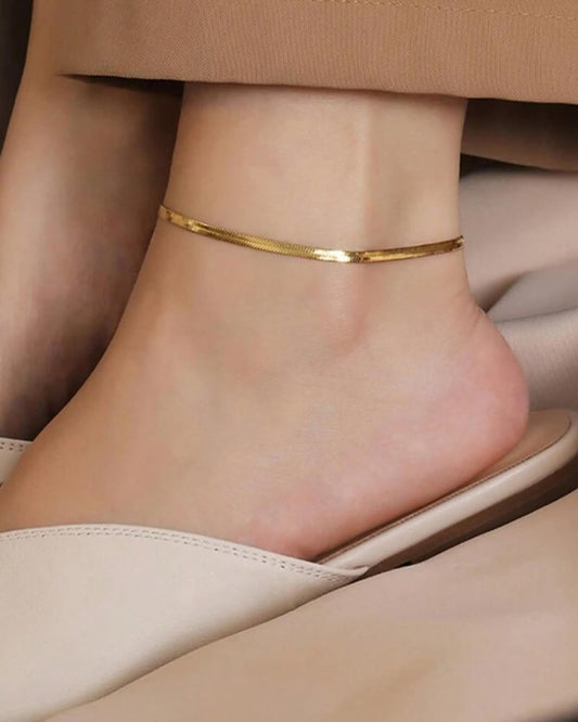 Serpent anklet