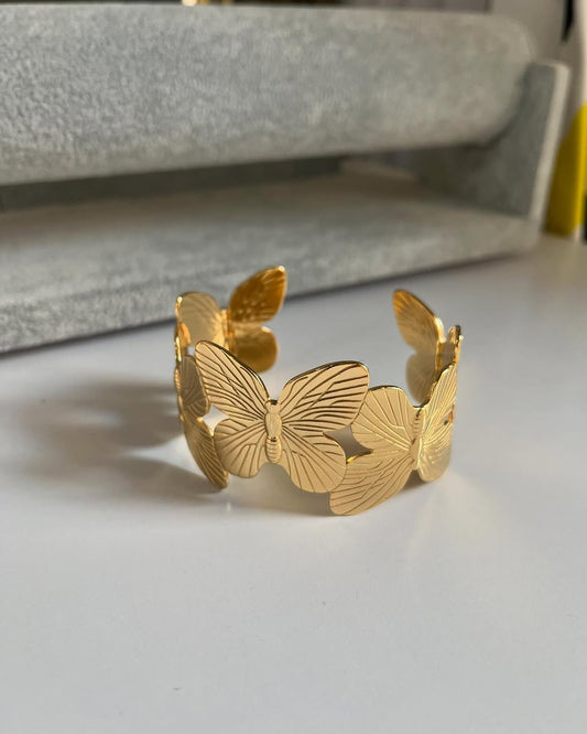 Bold Butterfly Bangle