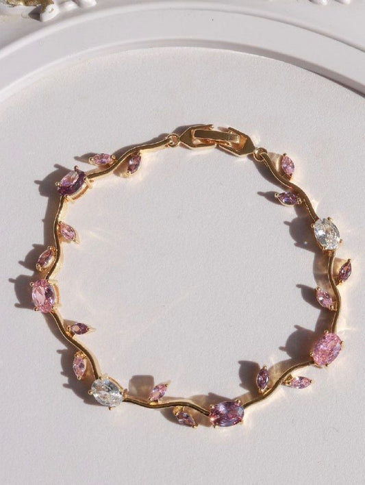 Gold Tulip Bracelet