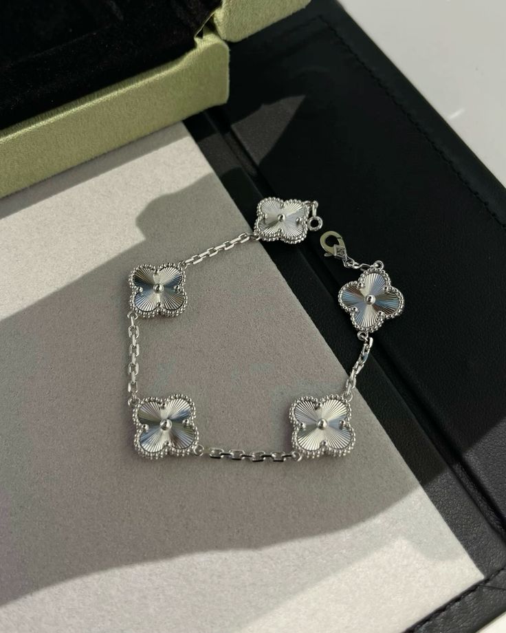 Silver Van Clief Bracelet
