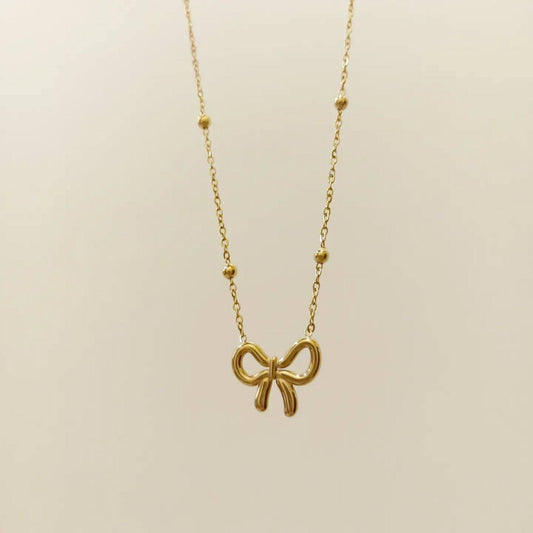 Mini Bow Necklace