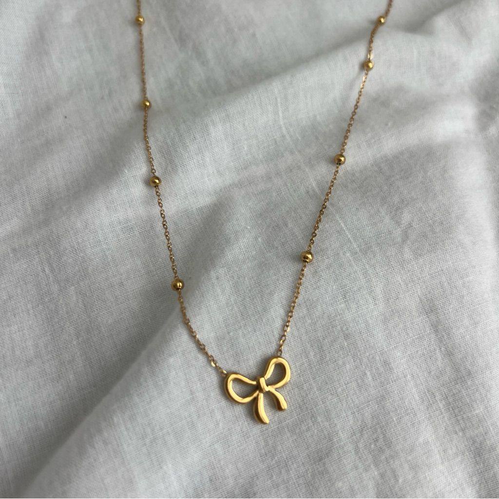 Mini Bow Necklace