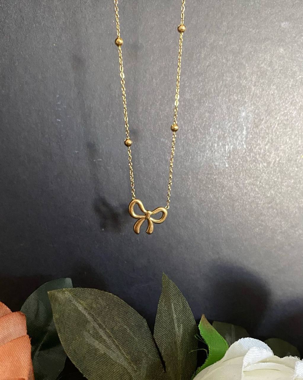 Mini Bow Necklace