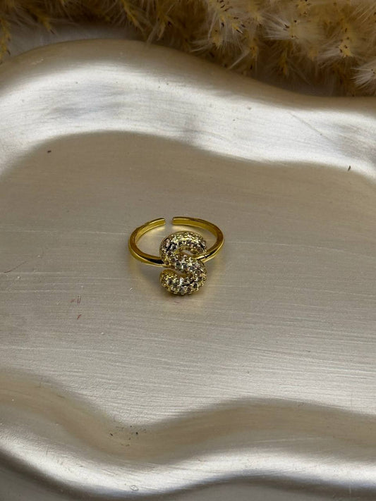 Strass S Ring