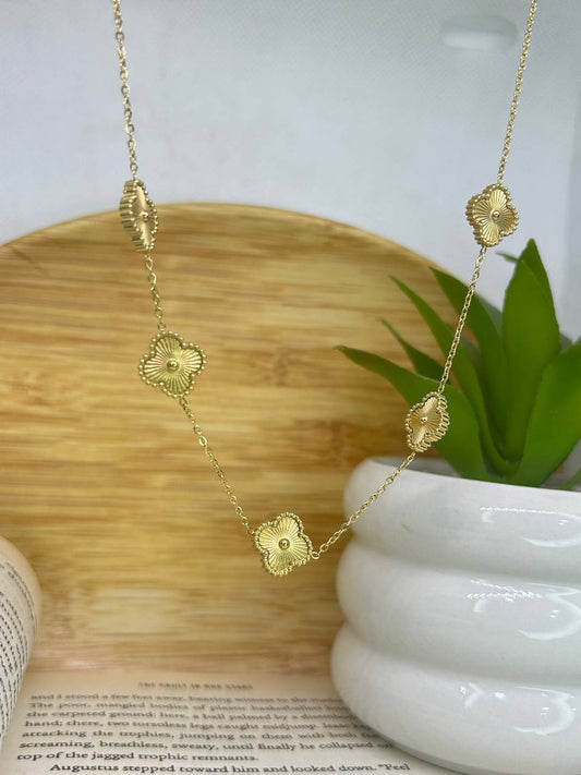 Gold Van Clief Necklace