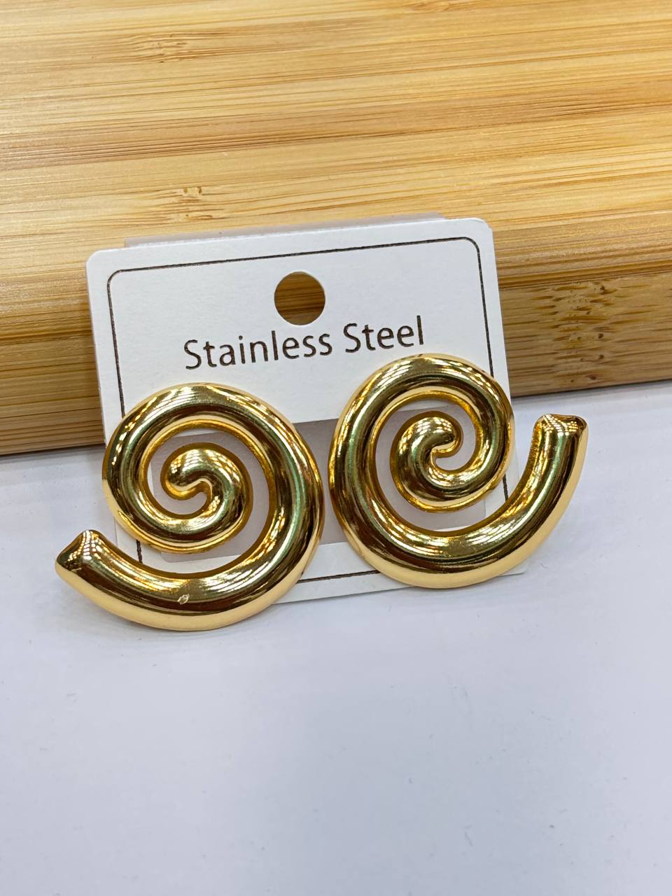 Spiral Shell earrings