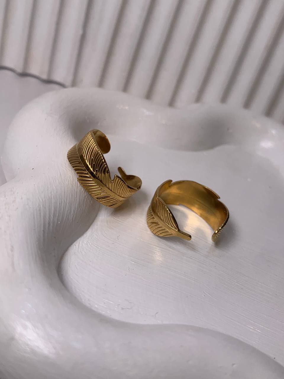 Bold Leaf Ring