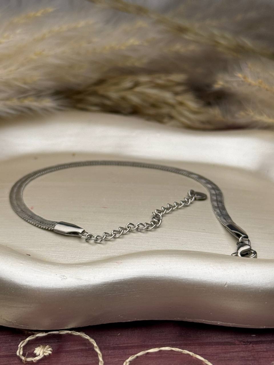 Silver Serpent Bracelet