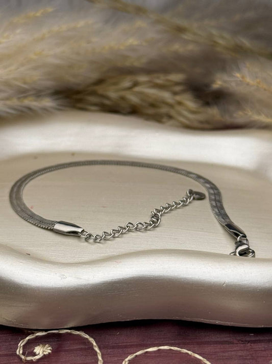 Silver Serpent Bracelet