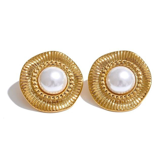 Whitre Stone earrings