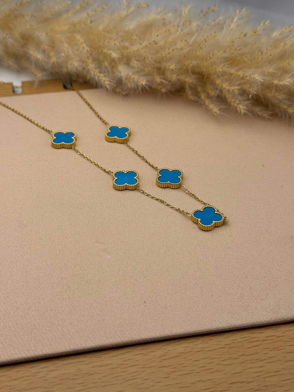 Blue Van Clief Necklace