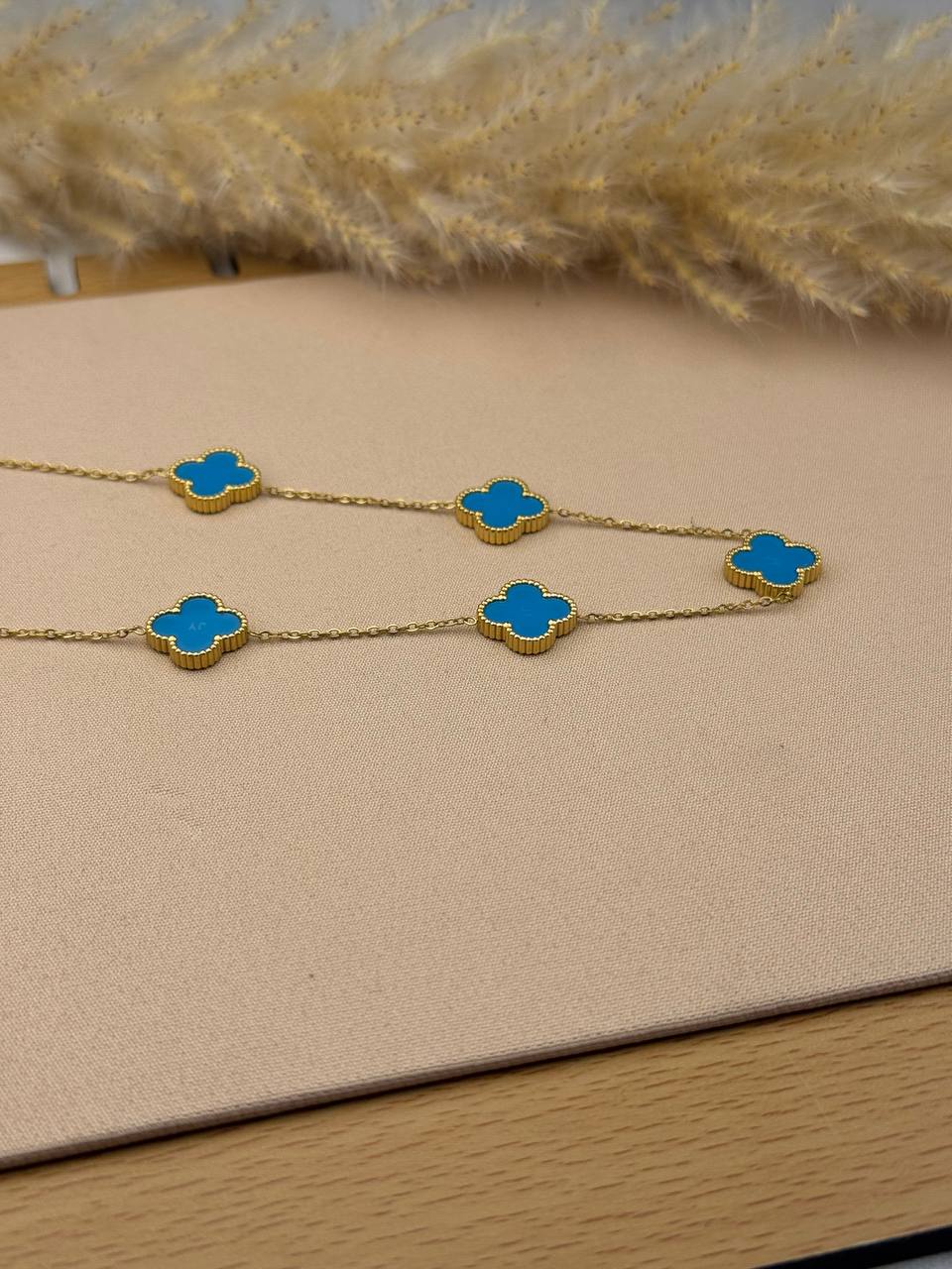 Blue Van Clief Necklace