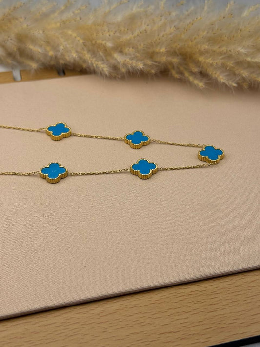 Blue Van Clief Necklace